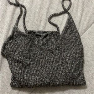 Cropped soft tank top